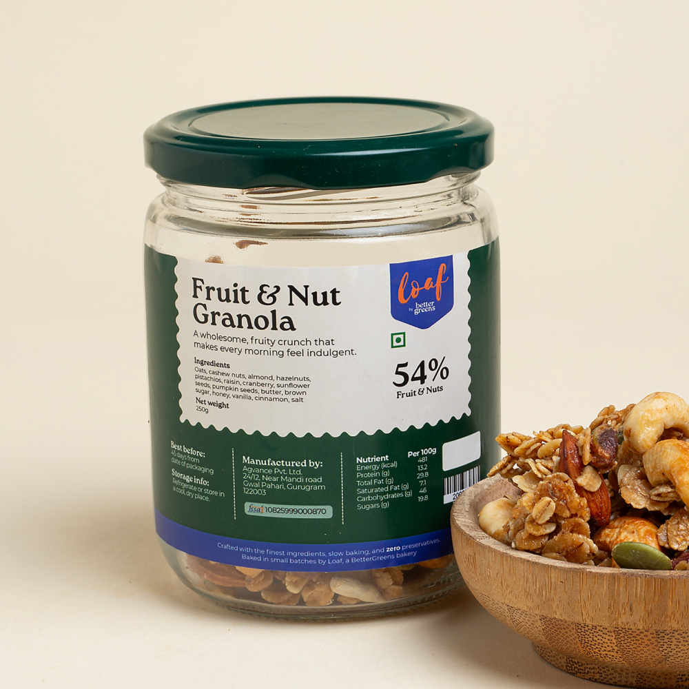 Homemade Fruit & Nut Granola