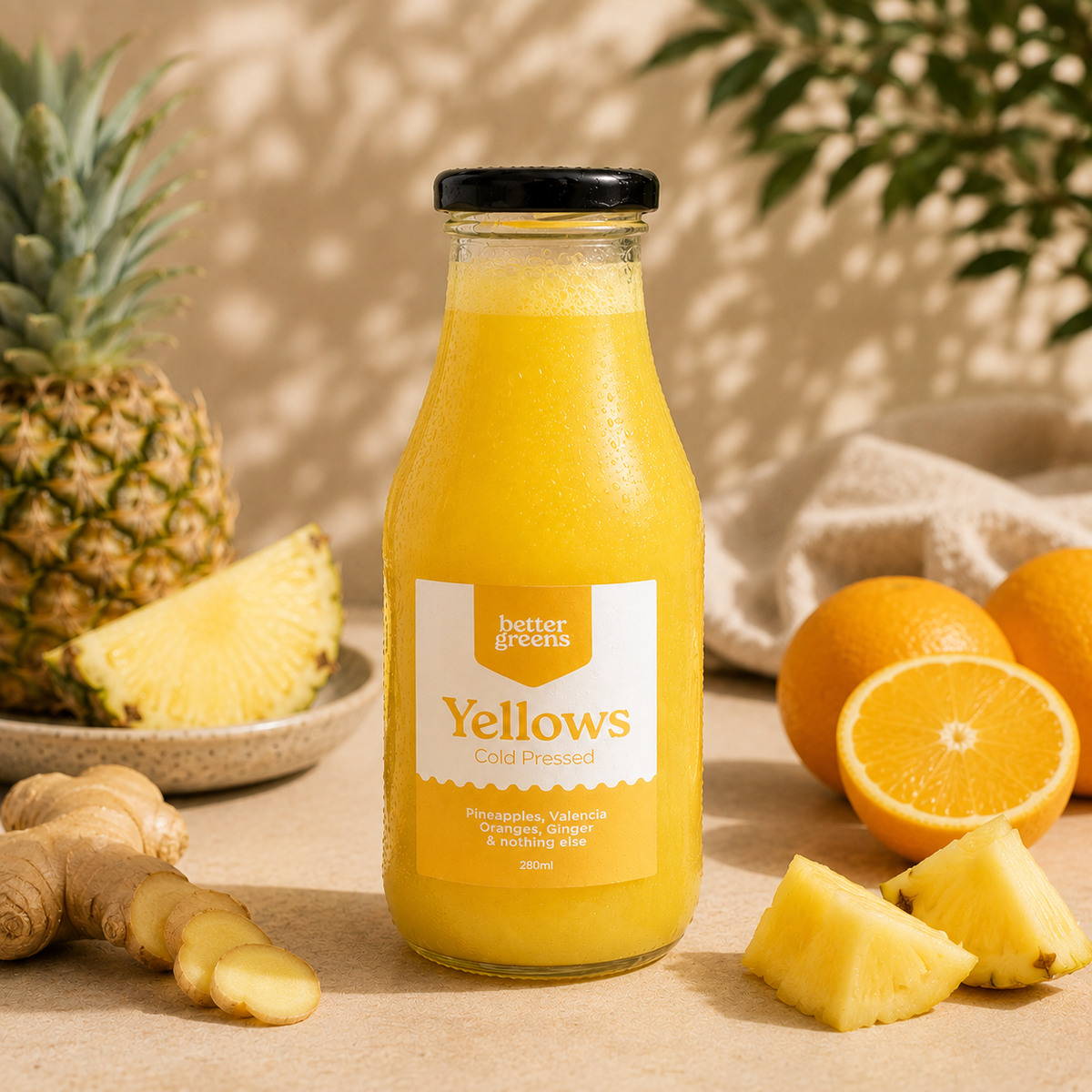 Cold-Pressed Pineapple